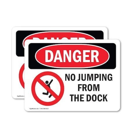 Signmission Safety Culture Sign, 18 in Width, Vinyl Decal, Rectangle OS-2PACK-DS-D-1218-L-1710